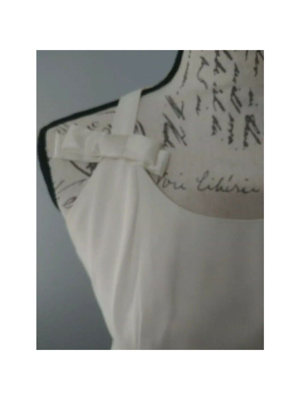 1996 Nice Vintage 90's Y2K Formal Prom Party Dress Size 3/4 Cream Classic - Picture 2 of 11